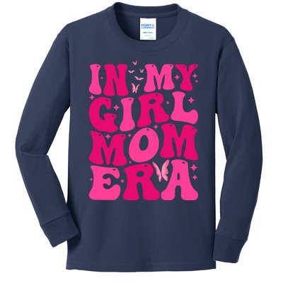 In My Girl Mom Era Kids Long Sleeve Shirt