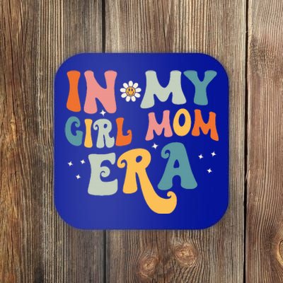 In My Girl Mom Era Groovy Vintage Coaster