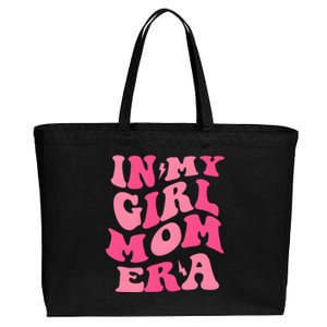 In My Girl Mom Era Mama Mothers Day Cotton Canvas Jumbo Tote