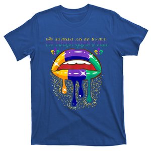 Its Mardi Gras Yall Lips Carnival Parade Masquerade Party Cute Gift T-Shirt