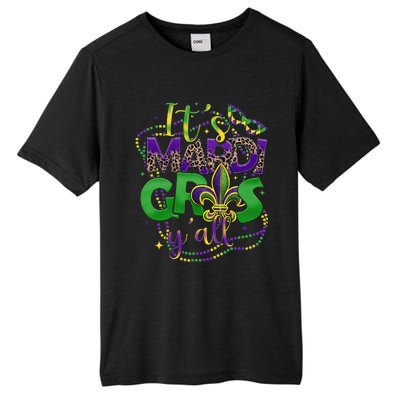 Its Mardi Gras Yall Mardi Gras S For Tall Fusion ChromaSoft Performance T-Shirt