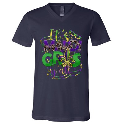 Its Mardi Gras Yall Mardi Gras S For V-Neck T-Shirt