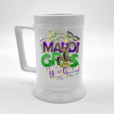 Its Mardi Gras Yall Mardi Gras S For Beer Stein