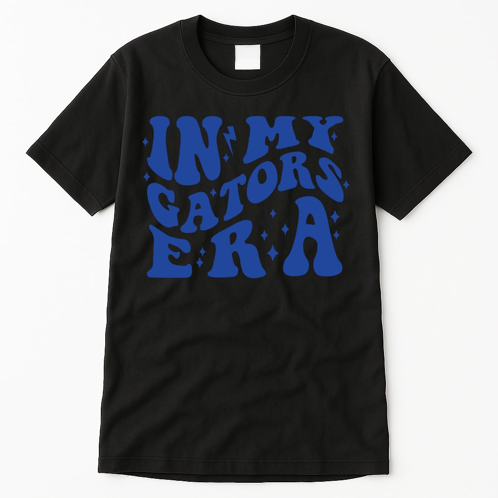 In My Gators Era Gators School Sports Name Back To School Tall T-Shirt