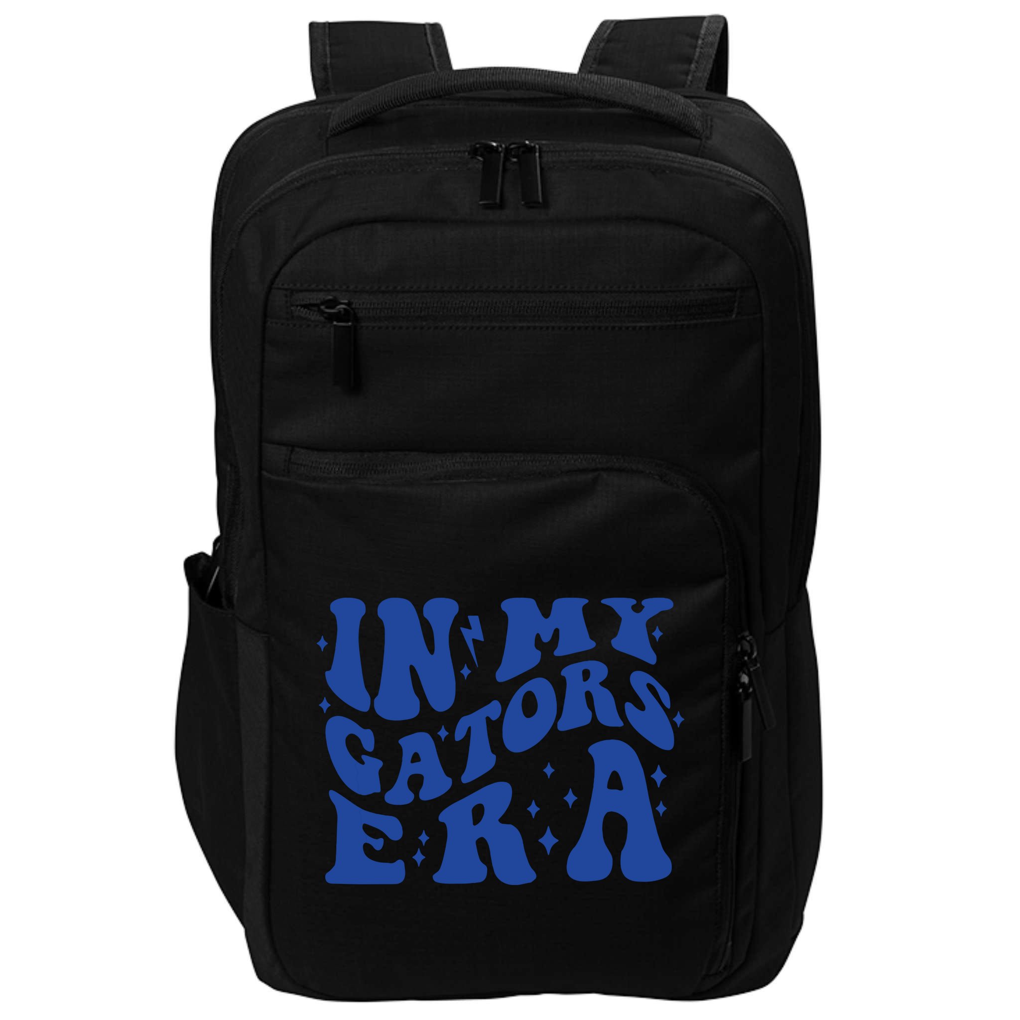 In My Gators Era Gators School Sports Name Back To School Impact Tech Backpack