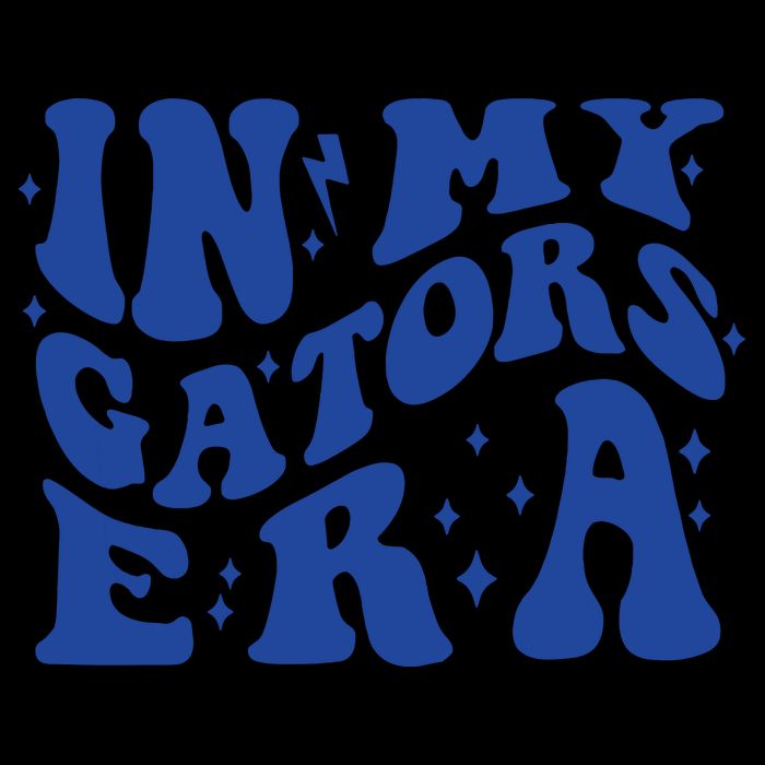 In My Gators Era Gators School Sports Name Back To School Button