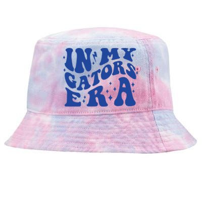 In My Gators Era Gators School Sports Name Back To School Tie-Dyed Bucket Hat