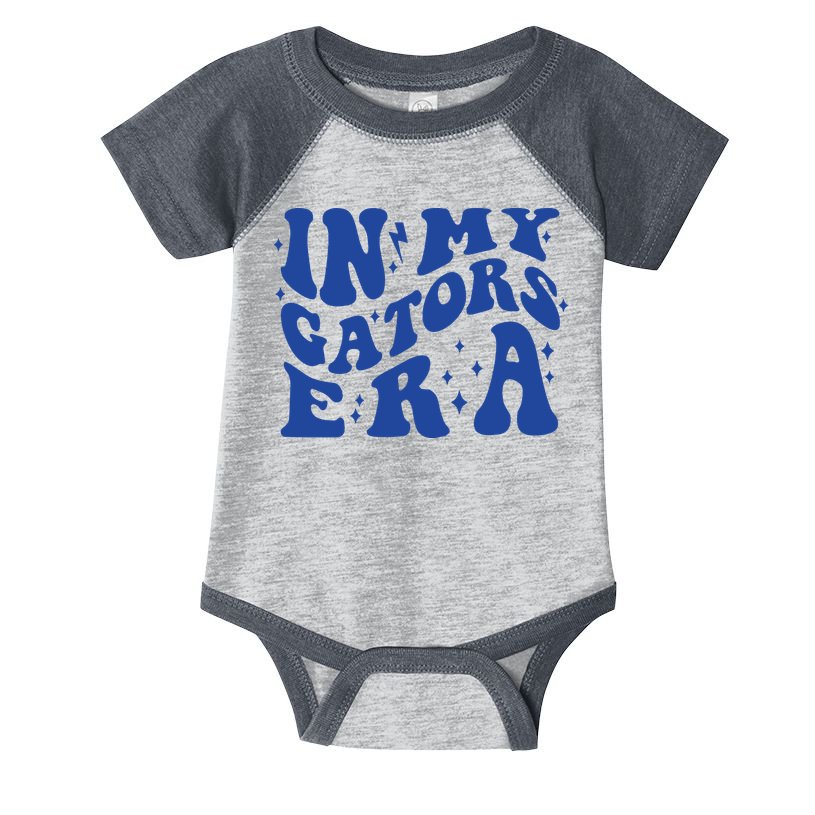 In My Gators Era Gators School Sports Name Back To School Infant Baby Jersey Bodysuit
