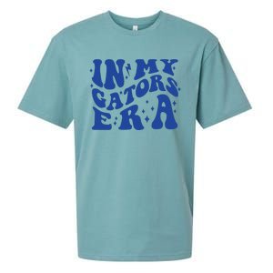 In My Gators Era Gators School Sports Name Back To School Sueded Cloud Jersey T-Shirt