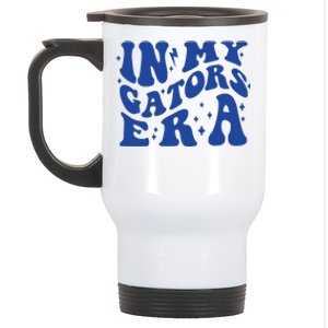 In My Gators Era Gators School Sports Name Back To School Stainless Steel Travel Mug