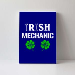 Irish Mechanic Gift Machinist Gift St Patrick’s Day Gift Canvas