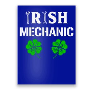 Irish Mechanic Gift Machinist Gift St Patrick’s Day Gift Poster