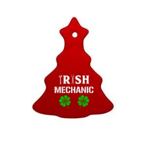 Irish Mechanic Gift Machinist Gift St Patrick’s Day Gift Ceramic Tree Ornament