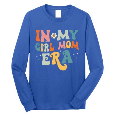 In My Girl Mom Era Groovy Vintage Long Sleeve Shirt