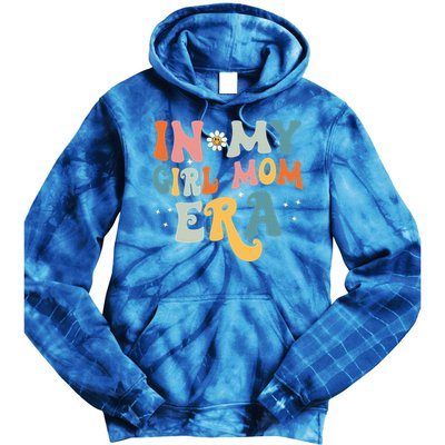 In My Girl Mom Era Groovy Vintage Tie Dye Hoodie