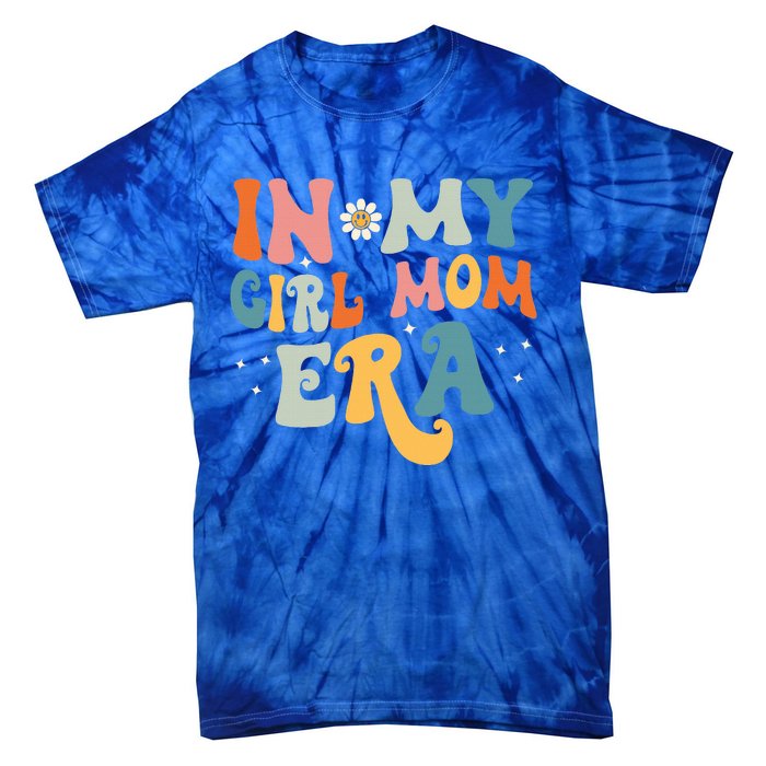 In My Girl Mom Era Groovy Vintage Tie-Dye T-Shirt