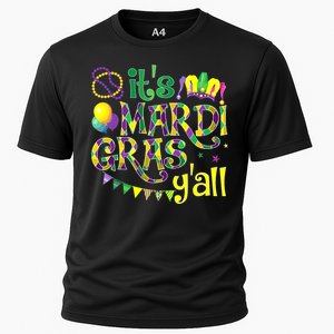 ItS Mardi Gras YAll Mardi Gras Costume Cooling Performance Crew T-Shirt