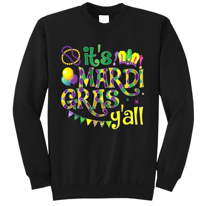 ItS Mardi Gras YAll Mardi Gras Costume Sweatshirt