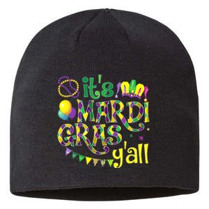 ItS Mardi Gras YAll Mardi Gras Costume Sustainable Beanie