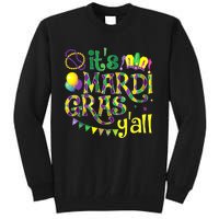 ItS Mardi Gras YAll Mardi Gras Costume Tall Sweatshirt