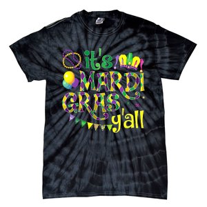 ItS Mardi Gras YAll Mardi Gras Costume Tie-Dye T-Shirt