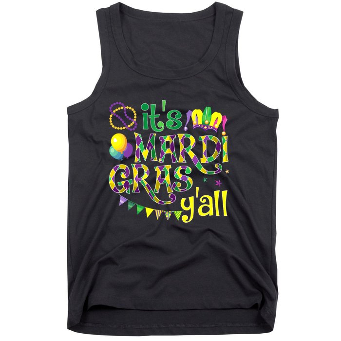 ItS Mardi Gras YAll Mardi Gras Costume Tank Top