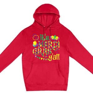 ItS Mardi Gras YAll Mardi Gras Costume Premium Pullover Hoodie