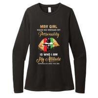 Im May Girl Sexy Lip Black Women Gemini Birthday Gift Womens CVC Long Sleeve Shirt