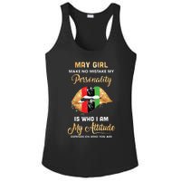 Im May Girl Sexy Lip Black Women Gemini Birthday Gift Ladies PosiCharge Competitor Racerback Tank