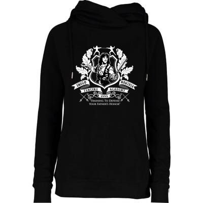 Inigo Montoya Gift Fencing Academy Lover Womens Funnel Neck Pullover Hood