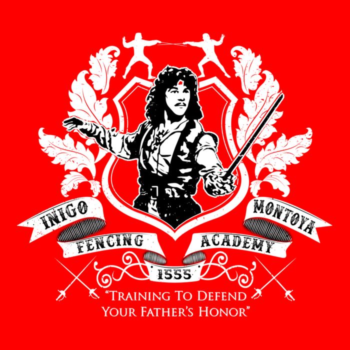 Inigo Montoya Gift Fencing Academy Lover Women's V-Neck T-Shirt