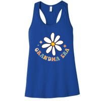 In My Grandma Era Lover Groovy Retro Mom Mothers Day Gift Women's Racerback Tank