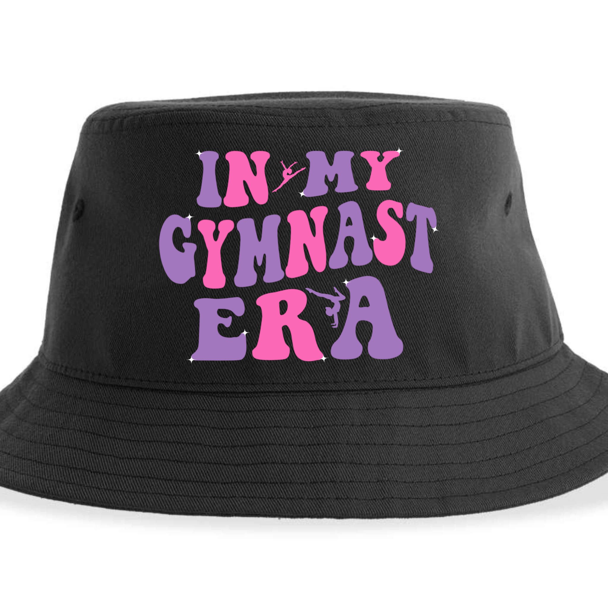 In My Gymnast Era Sports Gym Gymnastics Sustainable Bucket Hat