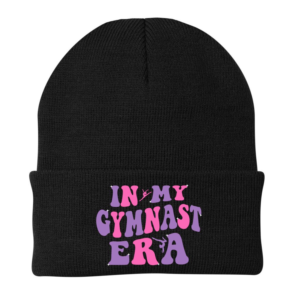 In My Gymnast Era Sports Gym Gymnastics Beanie
