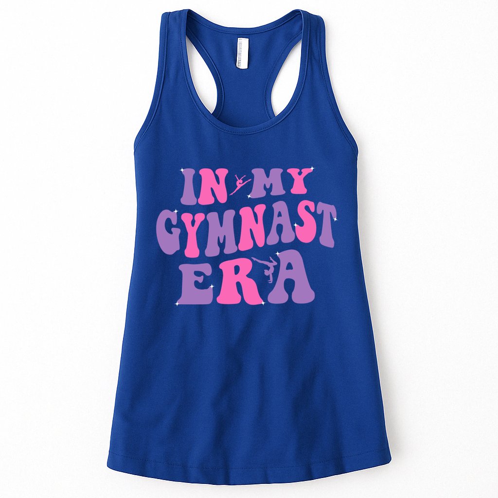 In My Gymnast Era Sports Gym Gymnastics Womens Tank Top