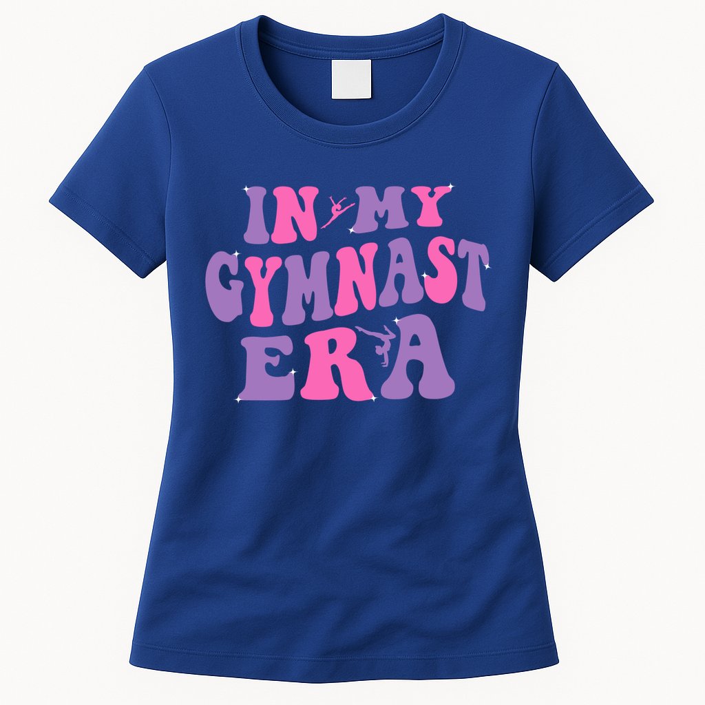 In My Gymnast Era Sports Gym Gymnastics Womens T-Shirt
