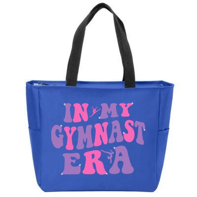 In My Gymnast Era Sports Gym Gymnastics Zip Tote Bag