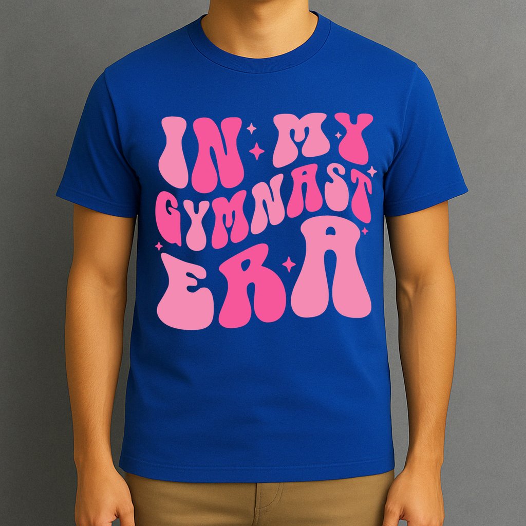 In My Gymnast Era Groovy Gymnastics Trendy Mom Gift T-Shirt