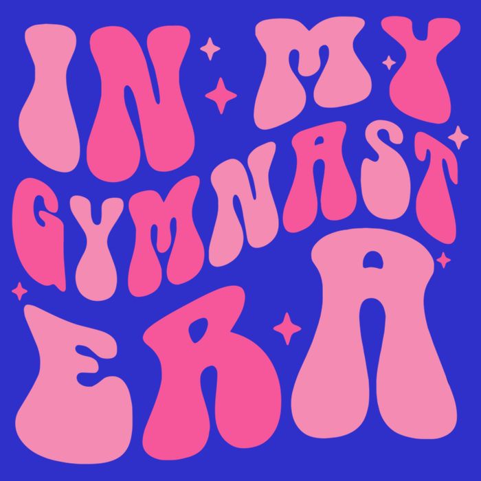 In My Gymnast Era Groovy Gymnastics Trendy Mom Gift T-Shirt