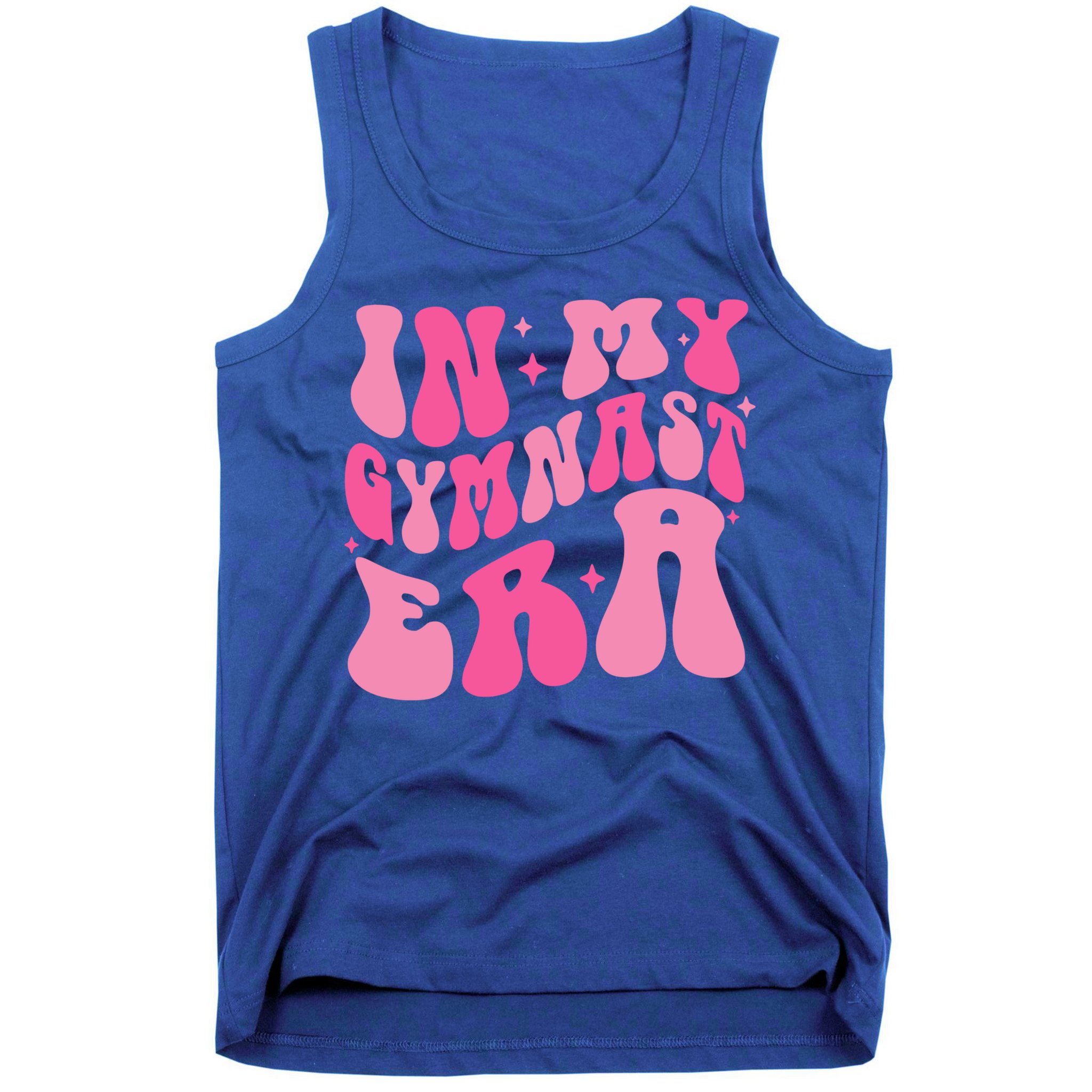 In My Gymnast Era Groovy Gymnastics Trendy Mom Gift Tank Top
