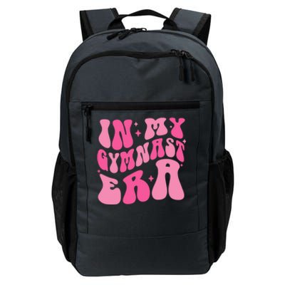 In My Gymnast Era Groovy Gymnastics Trendy Mom Gift Daily Commute Backpack