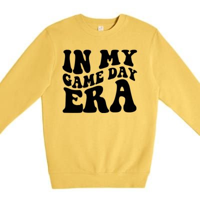 In My Game Day Era Retro Sport Premium Crewneck Sweatshirt