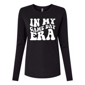 In My Game Day Era Retro Sport Womens Cotton Relaxed Long Sleeve T-Shirt