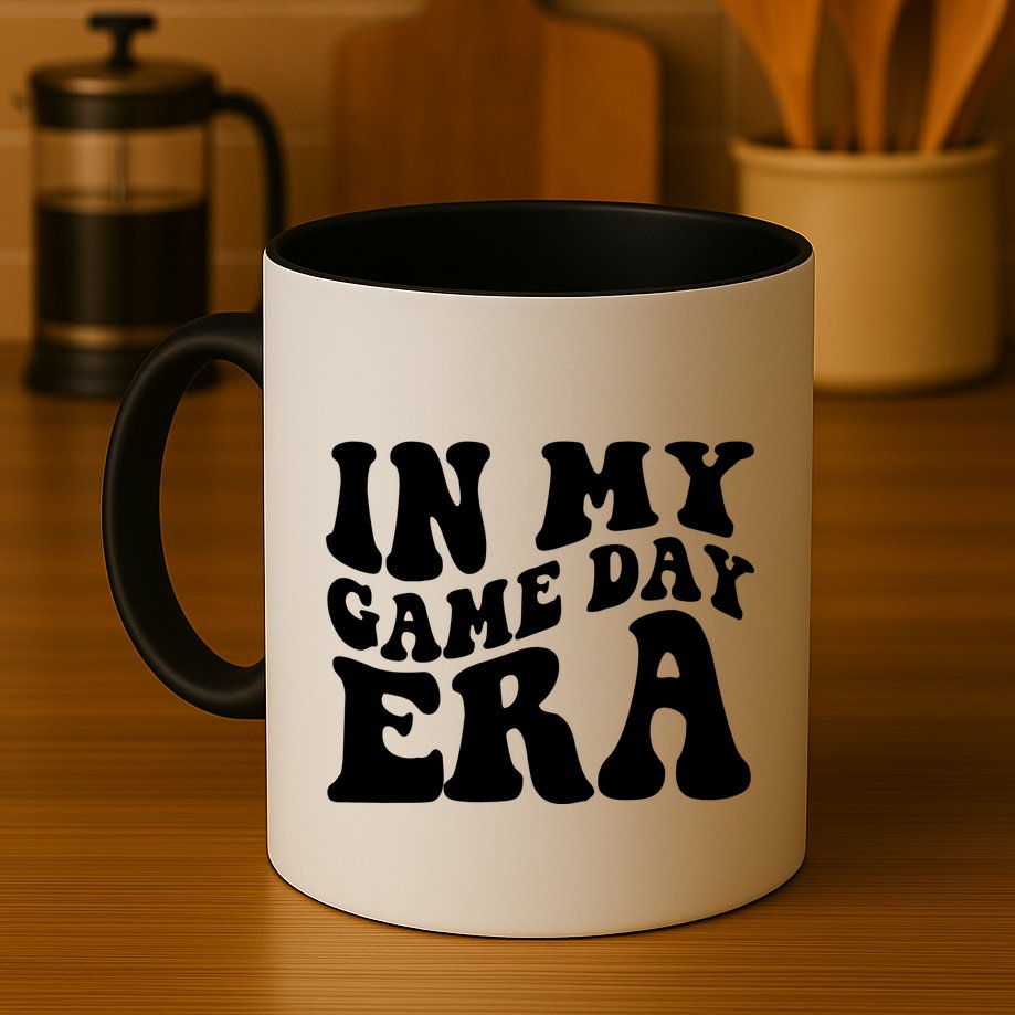In My Game Day Era Retro Sport Mug