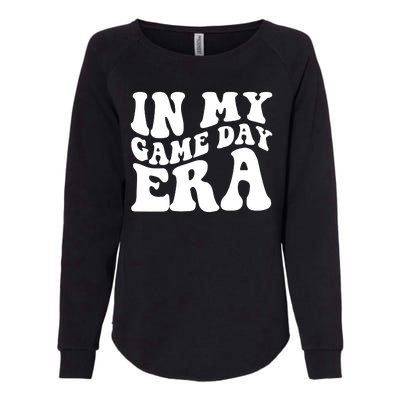 In My Game Day Era Retro Sport Womens California Wash Sweatshirt