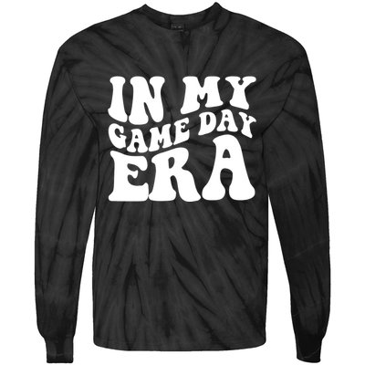 In My Game Day Era Retro Sport Tie-Dye Long Sleeve Shirt