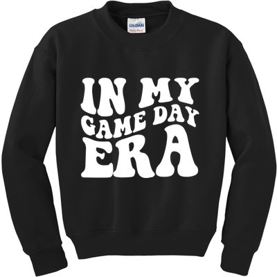 In My Game Day Era Retro Sport Kids Sweatshirt