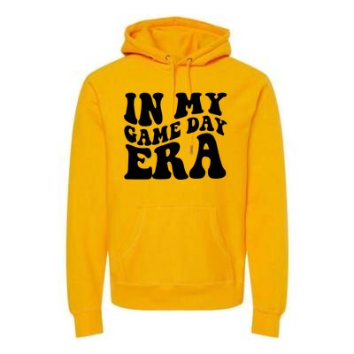 In My Game Day Era Retro Sport Premium Hoodie