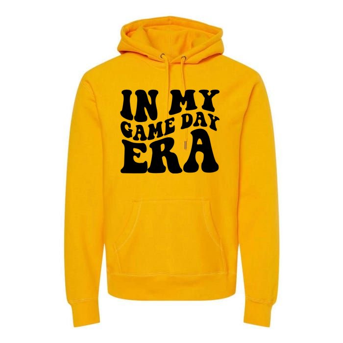 In My Game Day Era Retro Sport Premium Hoodie