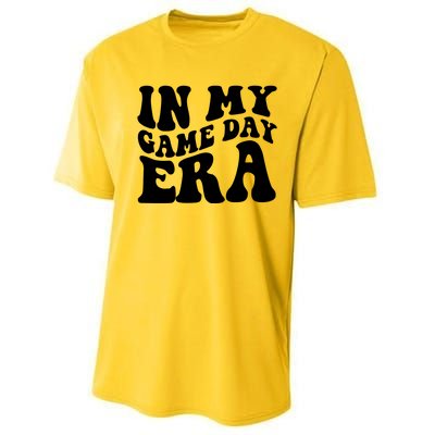 In My Game Day Era Retro Sport Performance Sprint T-Shirt